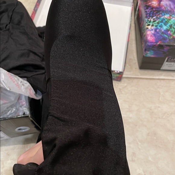 •CAPE ROBBIN• Talina Stretch Legging Heels // platform + block heel // NIB - Picture 4 of 11